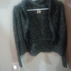 Open fit Sweater, Black, by Mudd Size L
